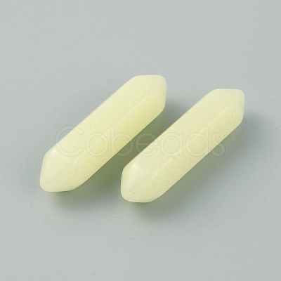 Synthetic Luminous Stone Double Terminated Points FIND-WH0416-97J-1