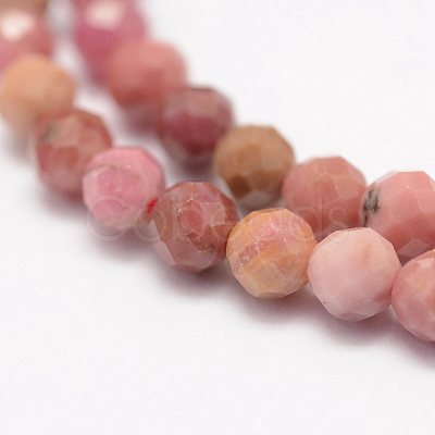 Natural Rhodonite Beads Strands G-F460-57-1