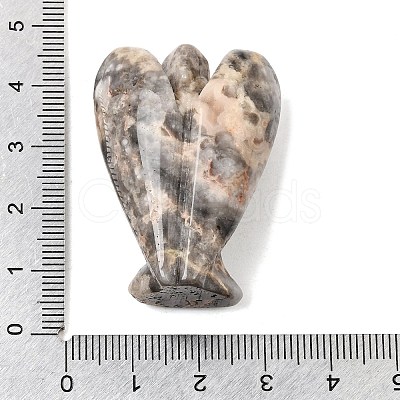 Natural Crazy Agate Angel Figurine DJEW-N006-01A-07-1