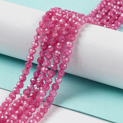 Cubic Zirconia Bead Strands ZIRC-C006-01B-01-1