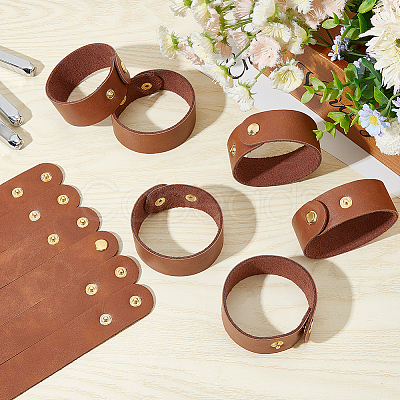 25MM Adjustable Leather Cord Bracelets LS-DIY-WH0002-28-1