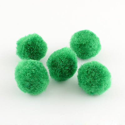 DIY Doll Craft Pom Pom Yarn Pom Pom Balls AJEW-S006-25mm-13-1
