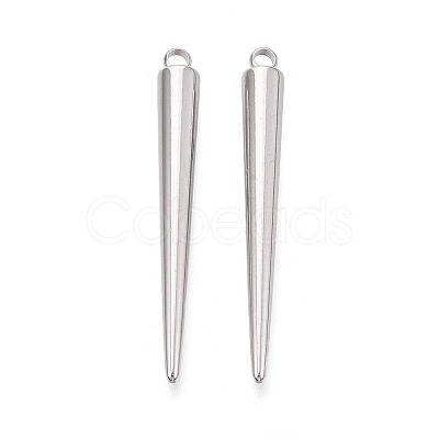 304 Stainless Steel Pendants STAS-T075-22E-P-1