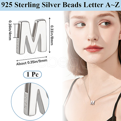 Sterling Silver Beads STER-WH20005-02M-1