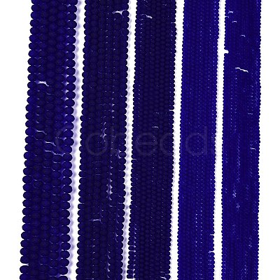 Transparent Glass Beads Strands EGLA-A044-T2mm-MD06-1