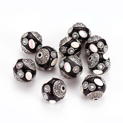 Handmade Indonesia Beads IPDL-G014-01AS-01-1