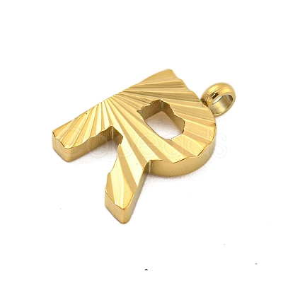 Ion Plating(IP) 304 Stainless Steel Charms STAS-G345-01G-R-1