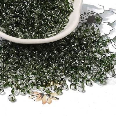 Transparent Colours Glass Round Beads SEED-F006-05A-07-1