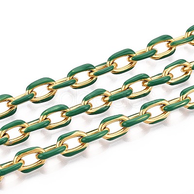 304 Stainless Steel Enamel Cable Chains CHS-ZX006-06I-1