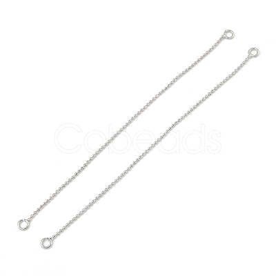 Brass Ends with Chain KK-Q039-14P-1