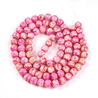 Baking Paint Glass Beads X1-DGLA-N003-10mm-A01-1
