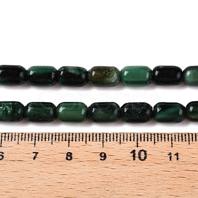 Natural Fuchsite Beads Strands G-G980-34A-1