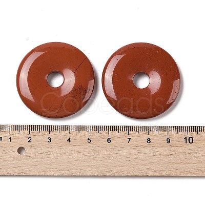 Natural Red Jasper Pendants G-F524-H07-1