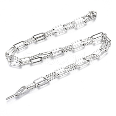 Brass Paperclip Chains MAK-S072-12A-P-1