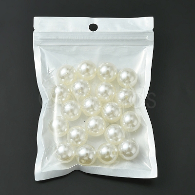 ABS Plastic Imitation Pearl Round Beads MACR-YW0002-18mm-82-1