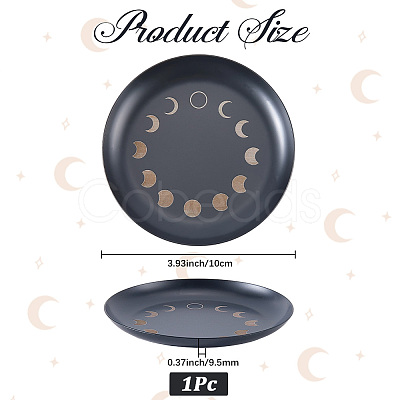 430 Stainless Steel Wiccan Altar Plate AJEW-WH20070-290A-03-1