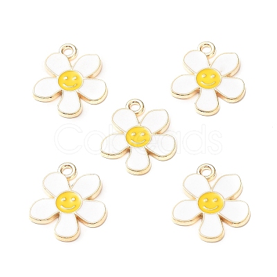 Alloy Enamel Pendants ENAM-C009-01G-05-1