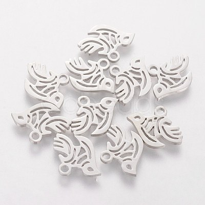 Tarnish Resistant 201 Stainless Steel Charms STAS-Q201-T482-1