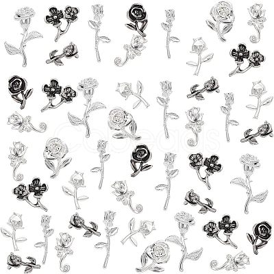 Alloy Cabochons MRMJ-OC0001-50-RS-1