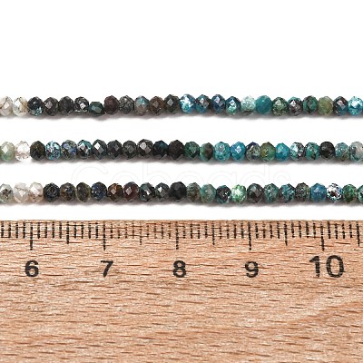 Natural Chrysocolla and Lapis Lazuli Beads Strands GG-CBA9631-C03-03B-1