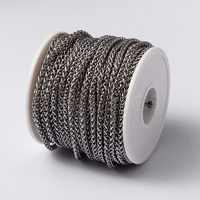 Tarnish Resistant 304 Stainless Steel Wheat Chains CHS-H007-47P-1