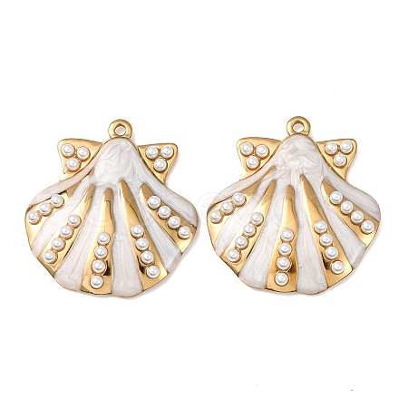 304 Stainless Steel Pendants STAS-N129-07G-02-1