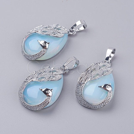 Opalite Pendants X-G-E442-04Y-1