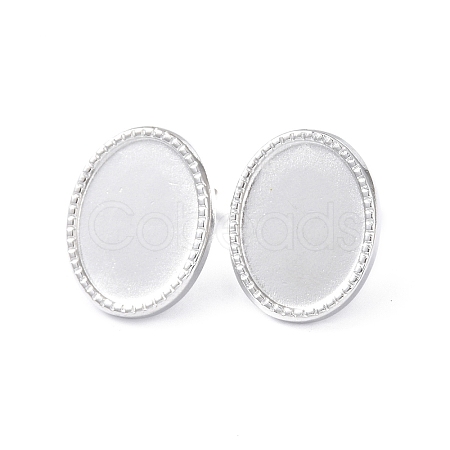 Non-Tarnish 304 Stainless Steel Stud Earring Finding EJEW-I285-31P-1