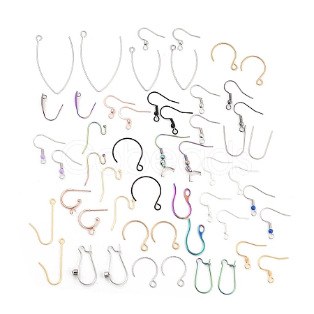 Stainless Steel Earring Hooks STAS-XCP0001-89-1