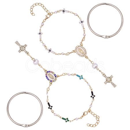 DIY Pendant Decoration Making Kits DIY-ME0001-40-1