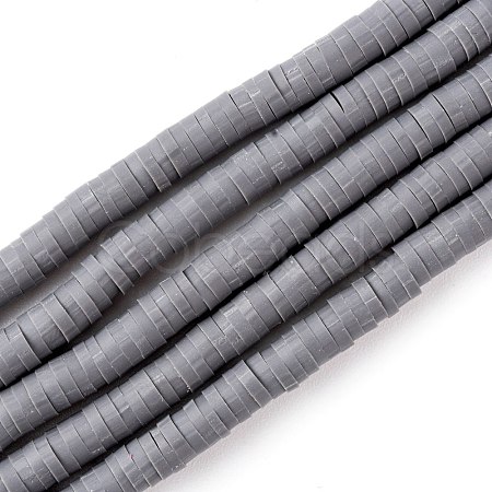 Handmade Polymer Clay Beads Strands CLAY-R089-4mm-Q062-1