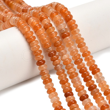 Natural Red Aventurine Beads Strands G-Z110-B22-2x4mm-1