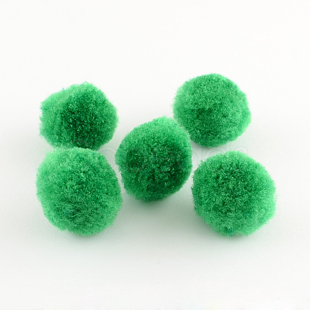 DIY Doll Craft Pom Pom Yarn Pom Pom Balls AJEW-S006-25mm-13-1