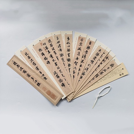 Chinese Calligraphy Hand Writing Practice Copybook Piece DIY-WH0304-264-1