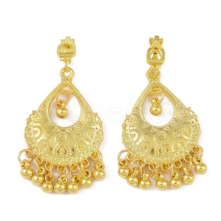 Bohemia Zinc Alloy Clip-on Earrings EJEW-C089-01F-G-1