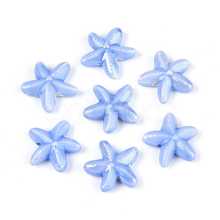 Handmade Porcelain Beads PORC-Q002-02D-01-1