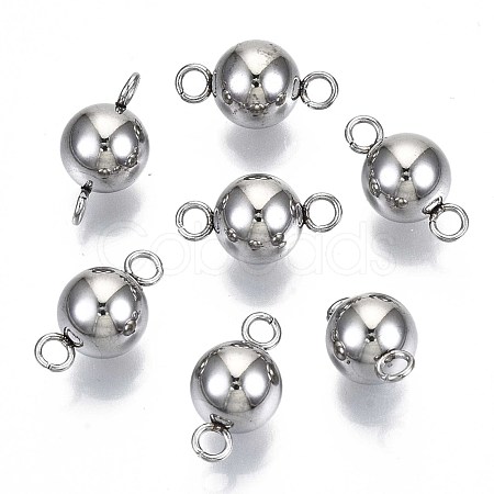 Tarnish Resistant 201 Stainless Steel Links Connectors STAS-S117-004C-01-1