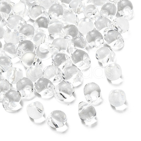 Imitation Crystal Transparent Acrylic Beads LS-TACR-K005-01B-1