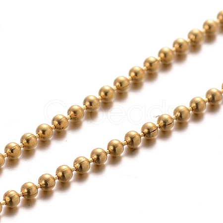 304 Stainless Steel Ball Chains X-CHS-J001-G-1