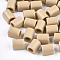 Acrylic European Beads, Large Hole Beads, Cuboid, Navajo White, 9x7x7mm, Hole: 4mm, about 1800pcs/500g