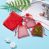 Organza Gift Bags with Drawstring OP-R016-9x12cm-01-5