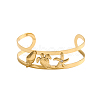 Marine Theme Stainless Steel Cuff Bangles STAS-OY011-43G-1
