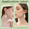 90Pcs 3 Colors Brass Leverback Earring Findings KK-SC0004-53-5