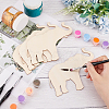 Unfinished Wooden Pieces WOOD-WH0002-32E-3