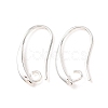 Brass Earring Hooks KK-E711-062S-1