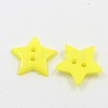 Acrylic Sewing Buttons BUTT-E070-A-10-2