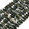 Natural Green Rutilated Quartz Beads Strands G-Z124-B02-01-2