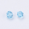 Imitation Austrian Crystal Beads SWAR-F022-3x3mm-202-2