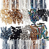 10 Colors Glass Bugle Beads SEED-ME0001-15-1
