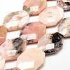 Natural Pink Opal Beads Strands G-F477-10-1